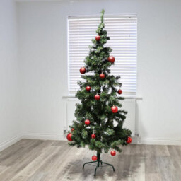 Divchi 4Ft Premium Christmas Tree 130 Branch Xmas Trees Artificial Christmas Tree Pine Tree With Plastic Stand Realistic Branches - thumbnail 3