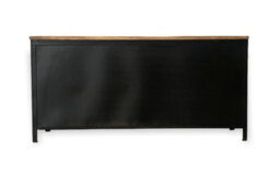 Buttercup Farm Induse Large Sideboard - Mango Wood/iron - L42 X W160 X H78 Cm - Pp Sawn Finish - thumbnail 4