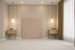 "Nexus Kyoto Plush Divan, Pebble, 54"" Headboard, 4 Drawers, Open Coil Mattress, Super King" - thumbnail 8
