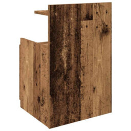 Berkfield Bedside Cabinets 2 Pcs With 2 Drawers Old Wood 40X36.5X62 Cm - thumbnail 8