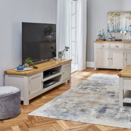 The Furniture Market Cotswold Grey Extra Wide Tv Unit - thumbnail 6