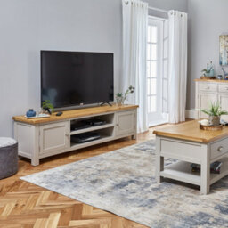 The Furniture Market Cotswold Grey Extra Wide Tv Unit - thumbnail 5