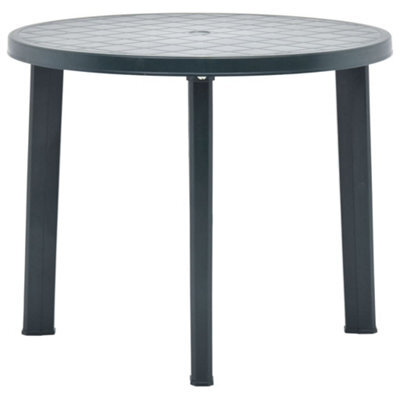 Walplus Garden Table Green 89 Cm Plastic - image 1