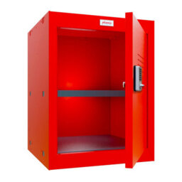 Phoenix Safe Company Phoenix Cl0544Rre Size 2 Red Cube Locker With Electronic Lock - thumbnail 2