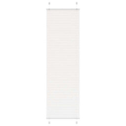 Walplus Pleated Blind White 60X200 Cm Fabric Width 59.4 Cm Polyester