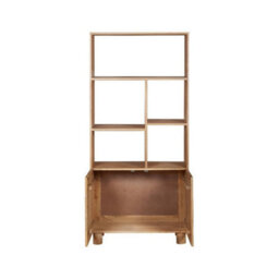 Buttercup Farm Austin Bookcase - Solid Wood - L35 X W80 X H175 Cm - Brown - thumbnail 3