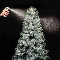 True Gifts 2X 200Ml Fake Artificial Christmas Snow White Spray For Xmas Tree Window Craft Decoration Item, Spray On Snow - thumbnail 2