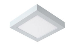 Lucide Brice-Led Modern Flush Ceiling Light Bathroom - Led Dim. - 1X20W 3000K - Ip44 - White - thumbnail 3
