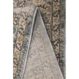 Melrose Traditional Medallion Grey Design Living Indoor Medium Area Rug 120/180Cm - thumbnail 3