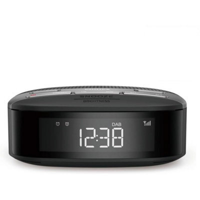 Philips Tar3505 Black Fm/dab/dab+ Radio Alarm Clock Includes Free Gift - image 1