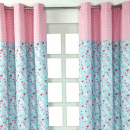 Homescapes Birds And Flowers Ready Made Eyelet Curtain Pair, 137 X 228 Cm Drop - thumbnail 2