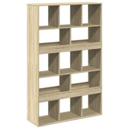Berkfield Bookcase Sonoma Oak 100X33X156.5 Cm Engineered Wood - thumbnail 6