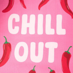 Ohs Chill Out Slogan Beach Towel Bath Travel Quick Dry Microfibre Absorbent - thumbnail 6