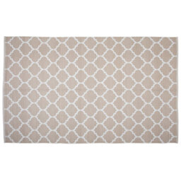 Beliani Outdoor Rug Aksu Beige 160 X 230 Cm Reversible - thumbnail 7