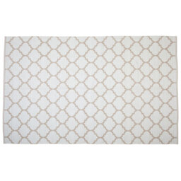 Beliani Outdoor Rug Aksu Beige 160 X 230 Cm Reversible - thumbnail 6