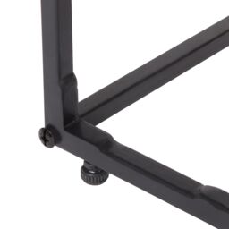 Atico Matt Walnut Effect Side Table (H)64Cm (W)40Cm (D)25Cm - thumbnail 5