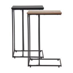 Atico Matt Walnut Effect Side Table (H)64Cm (W)40Cm (D)25Cm - thumbnail 6