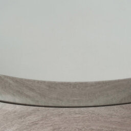 Pacific Lifestyle Large Grey Oak Wood Veneer Deep Edge Round Wall Mirror - thumbnail 5