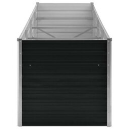 Berkfield Garden Raised Bed Anthracite 320X80X77 Cm Galvanised Steel - thumbnail 4