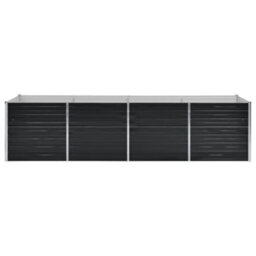 Berkfield Garden Raised Bed Anthracite 320X80X77 Cm Galvanised Steel - thumbnail 3