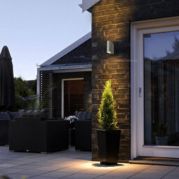 Long Life Lamps Company Modern Up Down Wall Light Gu10 Ip44 Outdoor Garden Wall Light Zlc023 - thumbnail 8