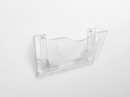 Deflecto Yearntree Deflecto A4 Wall Mounted Magazine File Holder - Perfect For Folders, Files, Mails & Brochure - Clear Racks For Home Office With - thumbnail 7