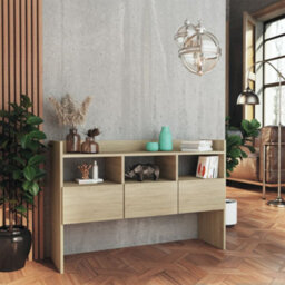 Berkfield Sideboard Sonoma Oak 105X30X70 Cm Engineered Wood - thumbnail 3
