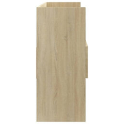 Berkfield Sideboard Sonoma Oak 105X30X70 Cm Engineered Wood - thumbnail 7