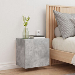 Berkfield Durable Tv Wall Cabinet Concrete Grey 40.5X30X40 Cm Engineered Wood - thumbnail 3