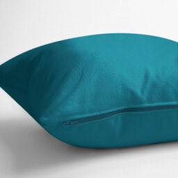 Chilimilii Cushion Covers 100% Cotton Plain Dyed Zip Pipe Edge Home Sofa Decor (40X40 Cm) - thumbnail 4