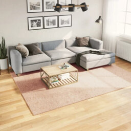 Walplus Rug Huarte Short Pile Soft And Washable Blush 200X280 Cm - thumbnail 1