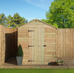 Empire Sheds Empire 9000 Premier Apex Shed 5X7 Pressure Treated Tongue And Groove Wooden Garden Shed (5' X 7' / 5Ft X 7Ft) (5X7) - thumbnail 3