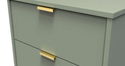 Fuji 5 Drawer Tallboy In Reed Green (Ready Assembled) - thumbnail 4
