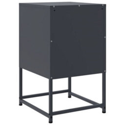 Berkfield Bedside Cabinets 2 Pcs Anthracite 36X39X60.5 Cm Steel - thumbnail 8