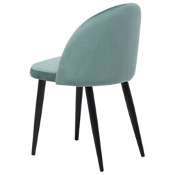 Beliani Set Of 2 Dining Chairs Visalia Velvet Mint Green - thumbnail 8