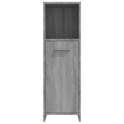 Vidaxl Bathroom Cabinet Grey Sonoma 30X30X95 Cm Engineered Wood - thumbnail 6