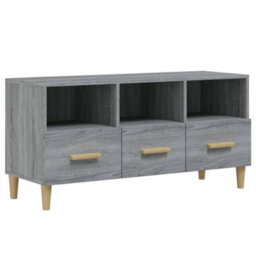 Berkfield Tv Cabinet Grey Sonoma 102X36X50 Cm Engineered Wood - thumbnail 2