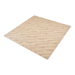Wooden Medium Interlocking Mat, (L)62Cm X (W)62Cm, Pack Of 4 - thumbnail 2
