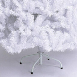 Prime Plus 7Ft (1000 Tips) Artificial Christmas Tree Xmas Pine Tree With Metal Stand White - thumbnail 6