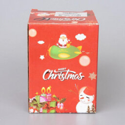Shatchi Christmas Mini Snow Globe Water Ball Snow Dome Teddy Scene Resin Moon Shape Base - thumbnail 7