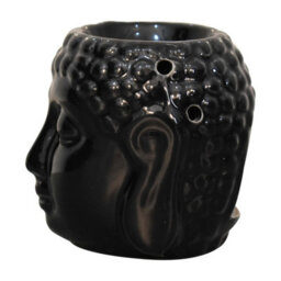 Artisan Furniture Solid Wood Black Buddah Oil Burner (Lotus) - thumbnail 7