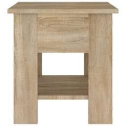Vidaxl Coffee Table Sonoma Oak 40X40X42 Cm Engineered Wood - thumbnail 7
