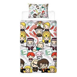 Harry Potter Chibi Reversible Duvet Set Multicoloured (Double)