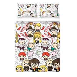 Harry Potter Chibi Reversible Duvet Set Multicoloured (Double) - thumbnail 6