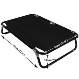 Actiaspet Elevated Dog Bed Pet Cat Raised Folding Camping Cot Indoor Outdoor Waterproof  Medium - thumbnail 7