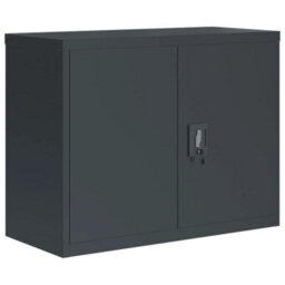 Berkfield File Cabinet Anthracite 90X40X70 Cm Steel - thumbnail 2