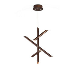 Luminosa Lighting Luminosa Take Bronze Pendant 30W Led 3000K, 2700Lm, Dimmable, Bronze