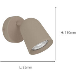Loops Sandy Ceiling Spotlight - Modern Led Indoor Wall Light For Home Décor - thumbnail 4