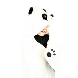 Noxxiez Kids Animal Hooded Blanket - Panda - thumbnail 1