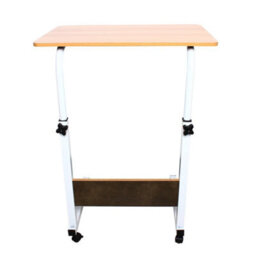 Modern C Shape Side Table Sofa Laptop Snack Storage Desk - thumbnail 3